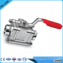 cf8m stainless steel female male automatic ball valve.